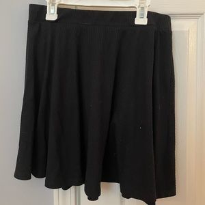 Black Flowy Skirt